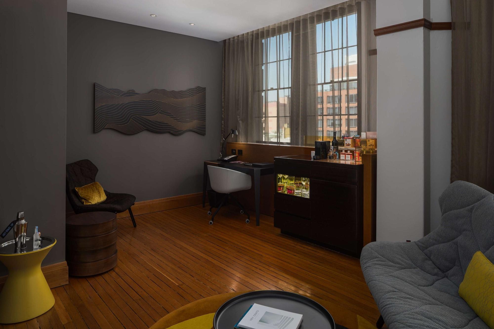 Qt 시드니 외부 사진 A computer-generated image of a room