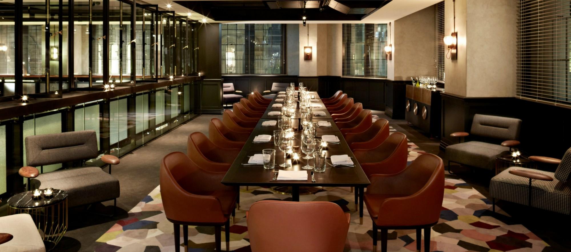 Qt 시드니 외부 사진 The private dining room at the restaurant